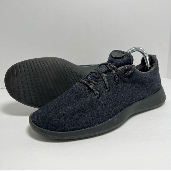 Allbirds Mens Merino Wool Runners Hazy Indigo Blue Everyday Sneakers 9 - Picture 1 of 9